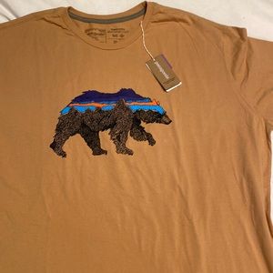 Men’s Patagonia Back for good organic tshirt